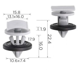 91377 Клипса автомобильная (крепежное изделие) VAG