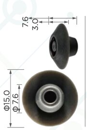 89175 Клипса автомобильная (крепёжное изделие) HONDA 9555007000