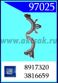 97025 Клипса автомобильная (крепёжное изделие) GM