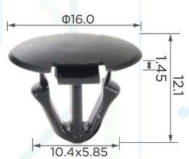 88439 Клипса  Toyota