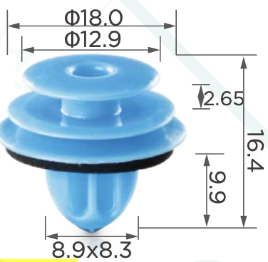 88440 Клипса автомобильная (крепёжное изделие) Toyota