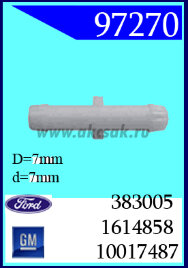 97270 Клипса автомобильная (крепёжное изделие) Ford, GM