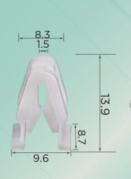 89209 Клипса автомобильная (крепёжное изделие) SUBARU