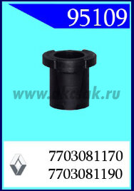 95109 Клипса автомобильная (крепёжное изделие) RENAULT
