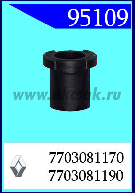 95109 Клипса автомобильная (крепёжное изделие) RENAULT
