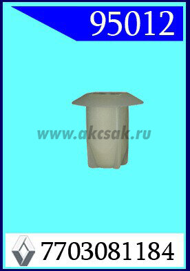 95012 Клипса автомобильная (крепёжное изделие) RENAULT, GM