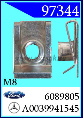 97344-99030 Гайка плоская М8 FORD, MERCEDES