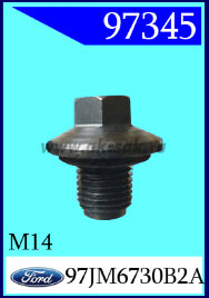 97345 Пробка маслосливная M14 FORD FOCUS