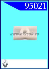 95021 Клипса автомобильная (крепёжное изделие) RENAULT