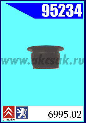 95234 Клипса автомобильная (крепёжное изделие) CITROEN, PEUGEOT