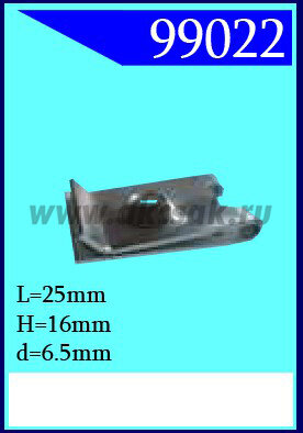 99022 Гайка под саморез 6,5x16x2