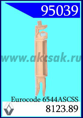 95039 Клипса автомобильная (крепёжное изделие) CITROEN