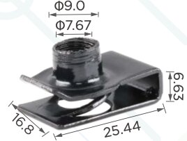 99431 Закладна скоба(гайка) под болт 8мм 13.5х25