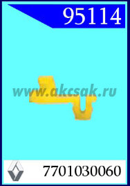 95114 Клипса автомобильная (крепёжное изделие) RENAULT