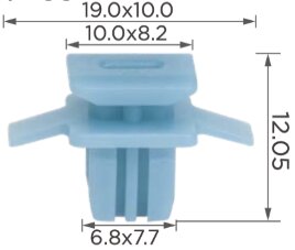 89169 Клипса уплотнителя HONDA